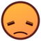 Disappointed Face emoji on Emojidex